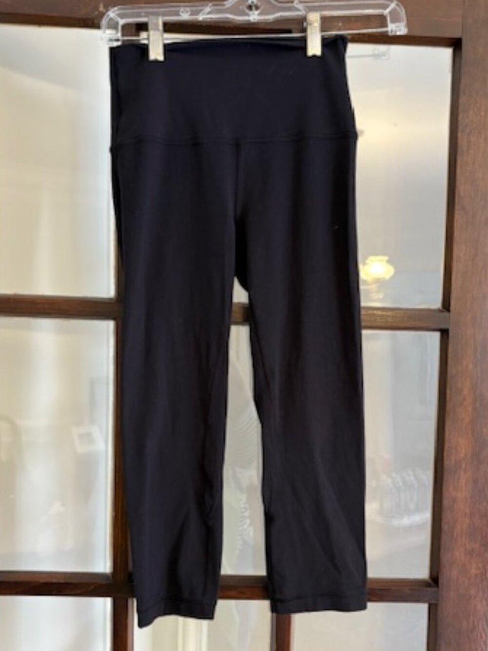 lululemon athletica Align High-Rise Cropped Leggings in Black, Size 4